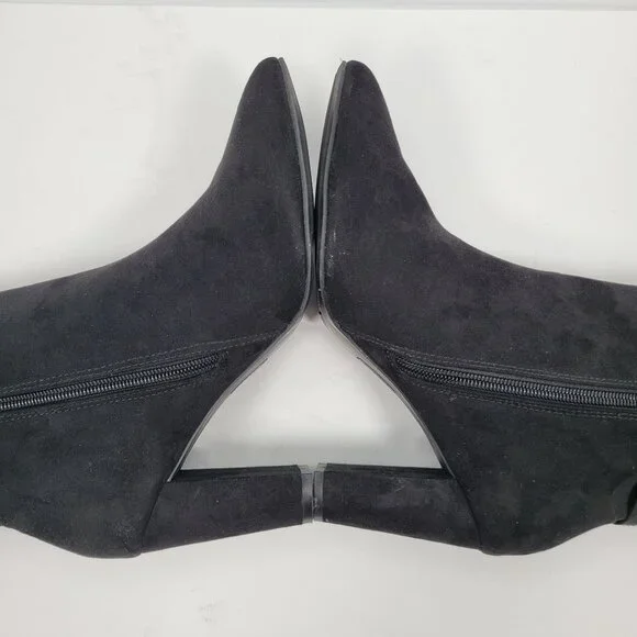 Jones New York Signature Women's Black Knee High Boots US Size 8.5M - Picture 8 of 12